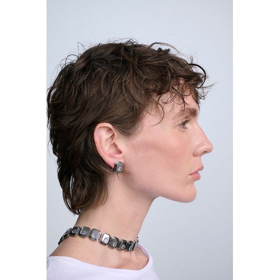 Brinco Ponto Collab Renata Correa Prata Boho